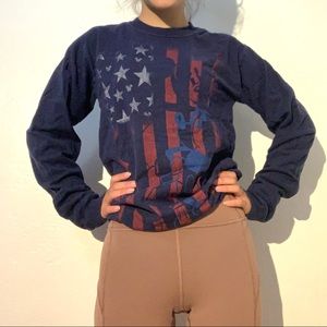 American Flag Mickey Shirt